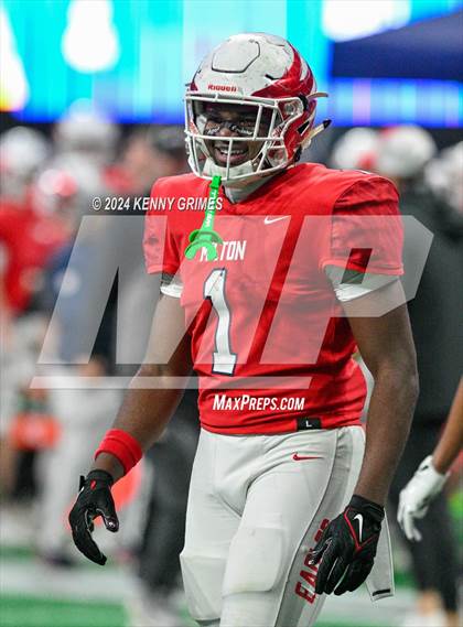 Thumbnail 2 in Milton vs. Langston Hughes (GHSA 5A Championship) photogallery.