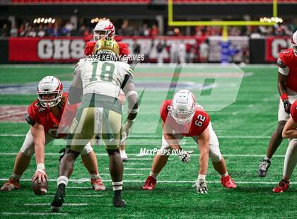 Thumbnail 3 in Milton vs. Langston Hughes (GHSA 5A Championship) photogallery.