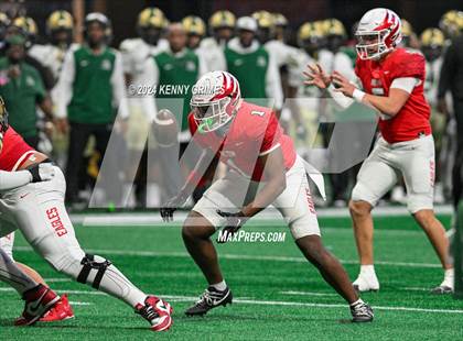 Thumbnail 2 in Milton vs. Langston Hughes (GHSA 5A Championship) photogallery.