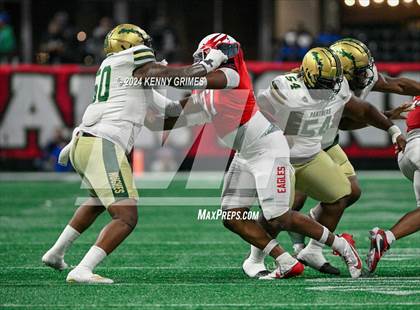 Thumbnail 3 in Milton vs. Langston Hughes (GHSA 5A Championship) photogallery.