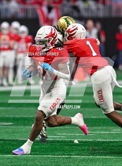 Thumbnail 1 in Milton vs. Langston Hughes (GHSA 5A Championship) photogallery.