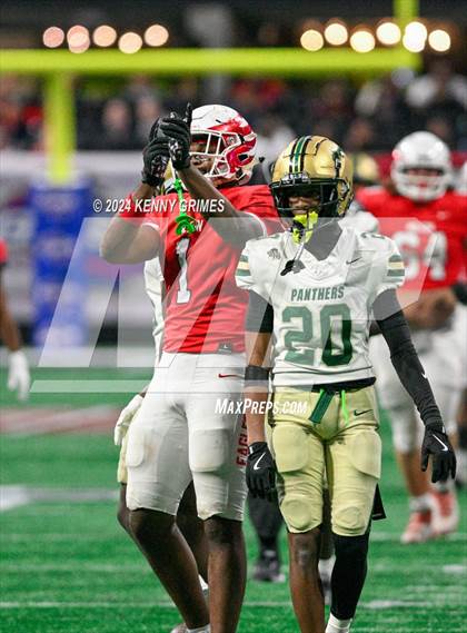 Thumbnail 1 in Milton vs. Langston Hughes (GHSA 5A Championship) photogallery.