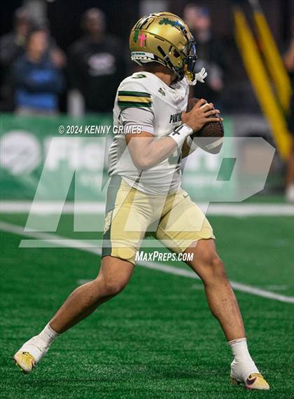 Thumbnail 2 in Milton vs. Langston Hughes (GHSA 5A Championship) photogallery.