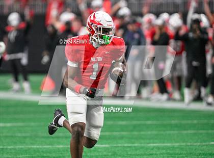 Thumbnail 3 in Milton vs. Langston Hughes (GHSA 5A Championship) photogallery.