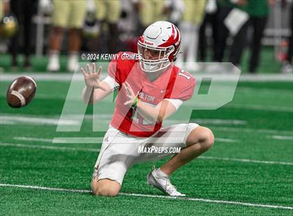 Thumbnail 3 in Milton vs. Langston Hughes (GHSA 5A Championship) photogallery.