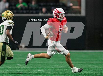 Thumbnail 2 in Milton vs. Langston Hughes (GHSA 5A Championship) photogallery.