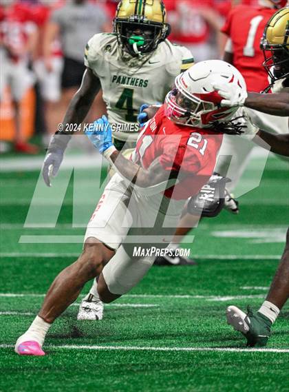 Thumbnail 2 in Milton vs. Langston Hughes (GHSA 5A Championship) photogallery.