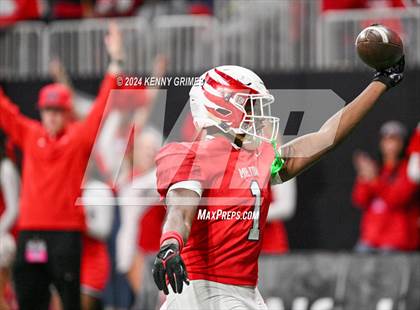 Thumbnail 3 in Milton vs. Langston Hughes (GHSA 5A Championship) photogallery.