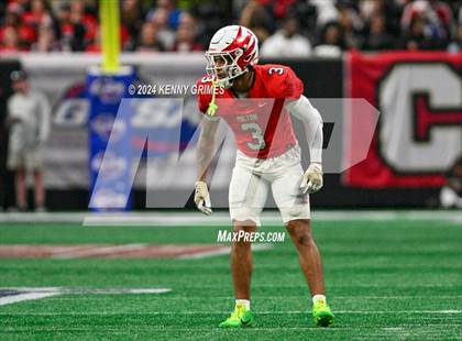 Thumbnail 2 in Milton vs. Langston Hughes (GHSA 5A Championship) photogallery.