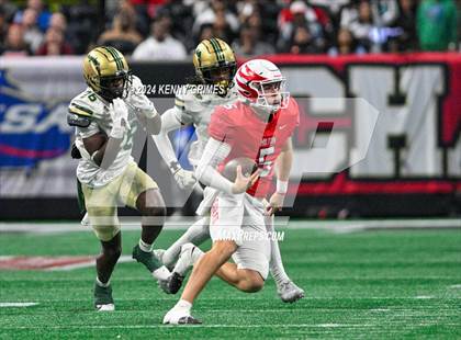 Thumbnail 2 in Milton vs. Langston Hughes (GHSA 5A Championship) photogallery.