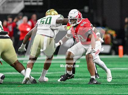 Thumbnail 3 in Milton vs. Langston Hughes (GHSA 5A Championship) photogallery.