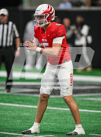 Thumbnail 2 in Milton vs. Langston Hughes (GHSA 5A Championship) photogallery.