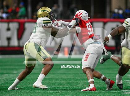 Thumbnail 1 in Milton vs. Langston Hughes (GHSA 5A Championship) photogallery.