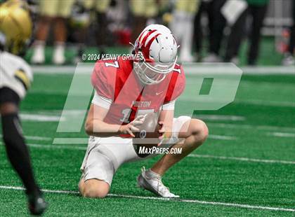 Thumbnail 1 in Milton vs. Langston Hughes (GHSA 5A Championship) photogallery.
