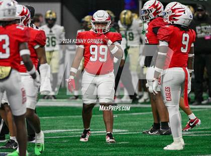 Thumbnail 3 in Milton vs. Langston Hughes (GHSA 5A Championship) photogallery.