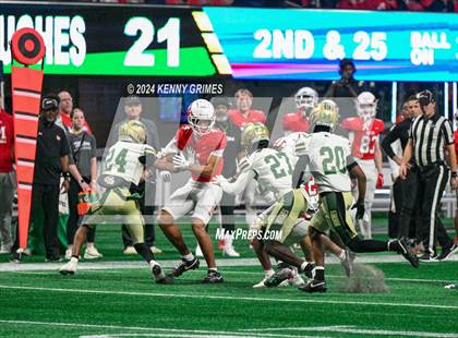 Thumbnail 2 in Milton vs. Langston Hughes (GHSA 5A Championship) photogallery.