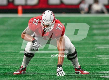 Thumbnail 2 in Milton vs. Langston Hughes (GHSA 5A Championship) photogallery.