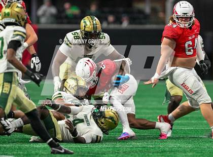 Thumbnail 3 in Milton vs. Langston Hughes (GHSA 5A Championship) photogallery.