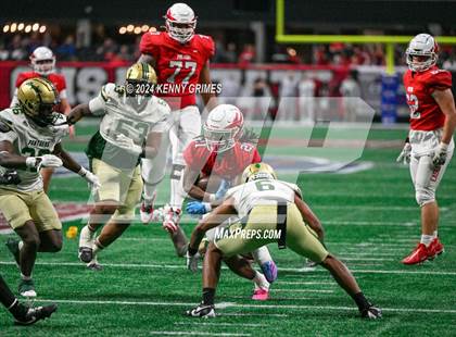 Thumbnail 2 in Milton vs. Langston Hughes (GHSA 5A Championship) photogallery.
