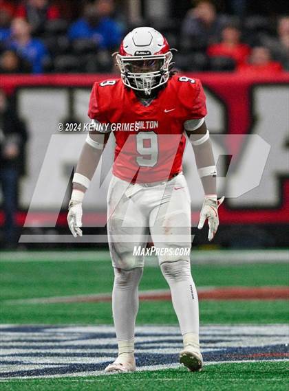 Thumbnail 1 in Milton vs. Langston Hughes (GHSA 5A Championship) photogallery.