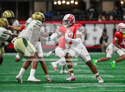 Thumbnail 3 in Milton vs. Langston Hughes (GHSA 5A Championship) photogallery.