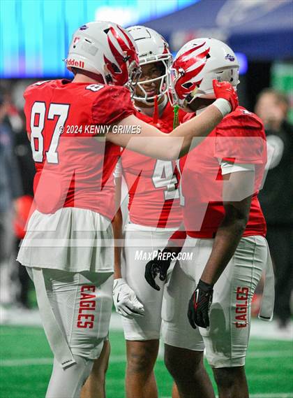 Thumbnail 1 in Milton vs. Langston Hughes (GHSA 5A Championship) photogallery.