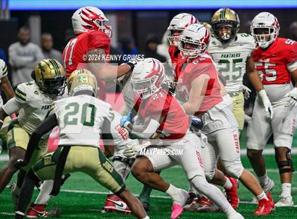 Thumbnail 3 in Milton vs. Langston Hughes (GHSA 5A Championship) photogallery.