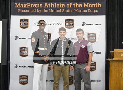 Thumbnail 3 in Marines H.S. Male Athlete of the Month - Charlie Brand photogallery.