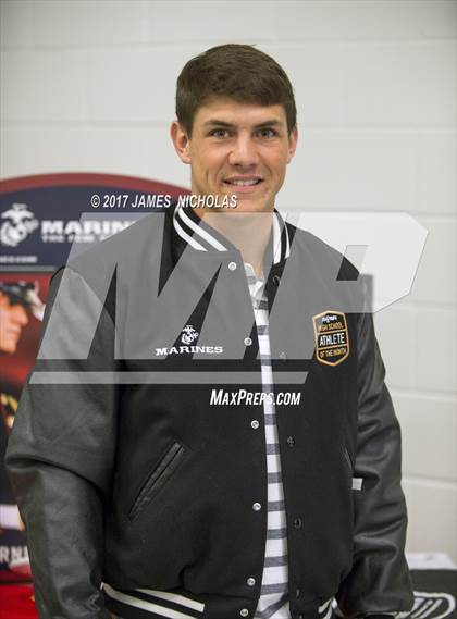 Thumbnail 3 in Marines H.S. Male Athlete of the Month - Charlie Brand photogallery.