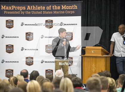 Thumbnail 1 in Marines H.S. Male Athlete of the Month - Charlie Brand photogallery.