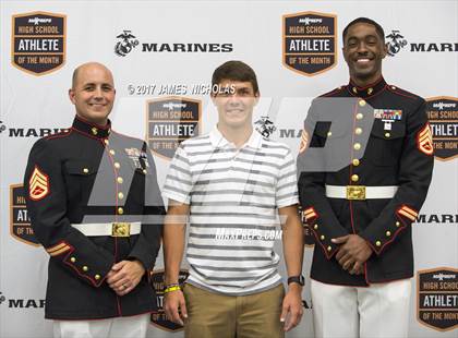 Thumbnail 2 in Marines H.S. Male Athlete of the Month - Charlie Brand photogallery.