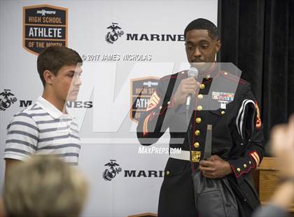 Thumbnail 2 in Marines H.S. Male Athlete of the Month - Charlie Brand photogallery.