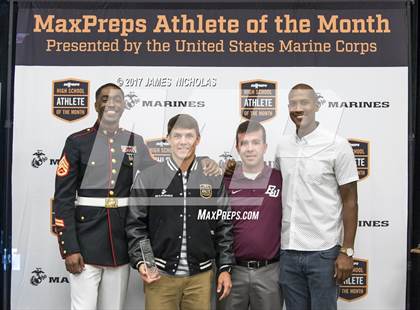 Thumbnail 1 in Marines H.S. Male Athlete of the Month - Charlie Brand photogallery.