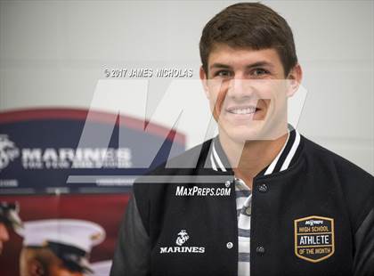 Thumbnail 2 in Marines H.S. Male Athlete of the Month - Charlie Brand photogallery.