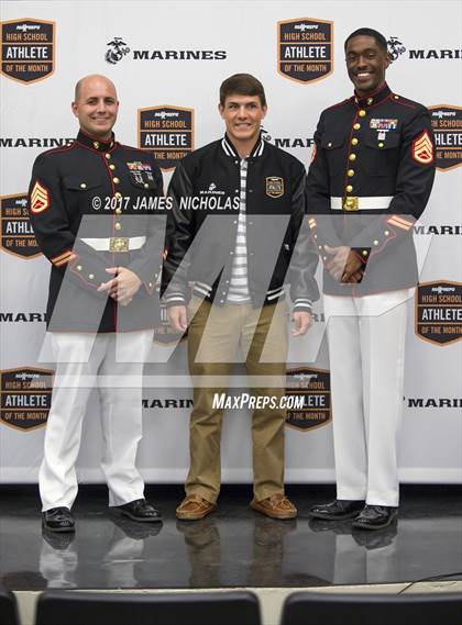 Thumbnail 2 in Marines H.S. Male Athlete of the Month - Charlie Brand photogallery.
