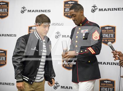 Thumbnail 2 in Marines H.S. Male Athlete of the Month - Charlie Brand photogallery.