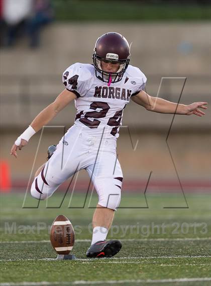 Thumbnail 1 in Morgan vs. Manti (UHSAA 3A Semifinal) photogallery.