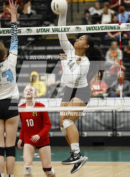 Thumbnail 3 in Canyon View vs. Judge Memorial (UHSAA 3A Consolation Semis) photogallery.