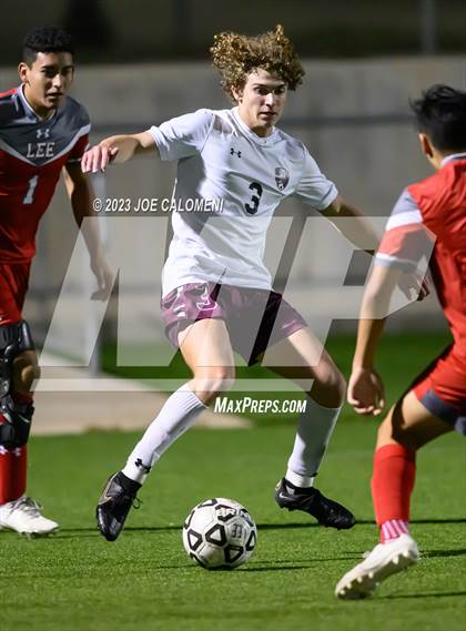 Thumbnail 2 in Round Rock vs Lee (UIL 6A Region 4 Area) photogallery.