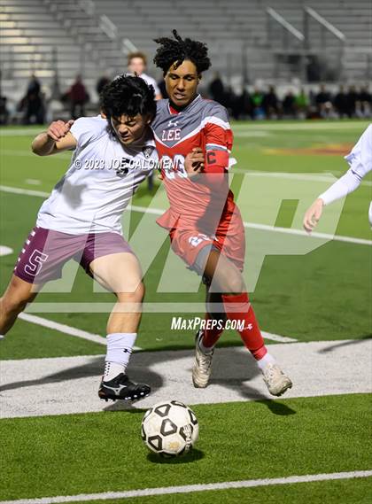 Thumbnail 2 in Round Rock vs Lee (UIL 6A Region 4 Area) photogallery.