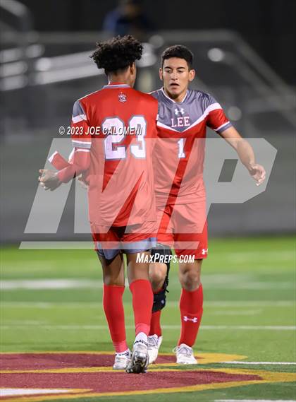 Thumbnail 3 in Round Rock vs Lee (UIL 6A Region 4 Area) photogallery.