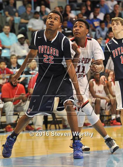 Thumbnail 3 in Winston-Salem Prep vs. Voyager Academy (NCHSAA 1A Final)  photogallery.