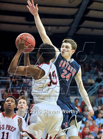 Thumbnail 1 in Winston-Salem Prep vs. Voyager Academy (NCHSAA 1A Final)  photogallery.