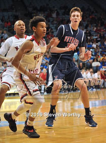 Thumbnail 1 in Winston-Salem Prep vs. Voyager Academy (NCHSAA 1A Final)  photogallery.