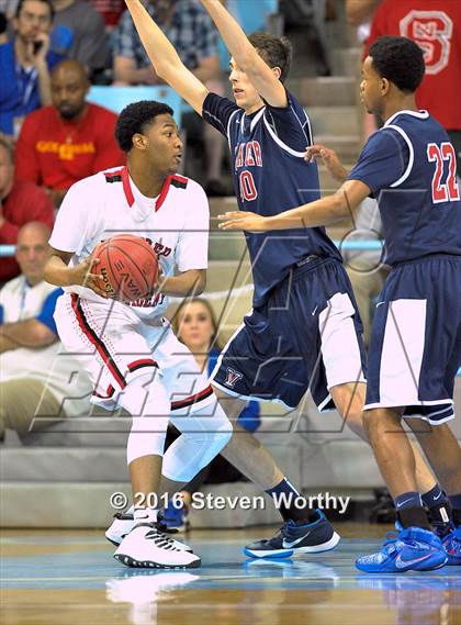 Thumbnail 1 in Winston-Salem Prep vs. Voyager Academy (NCHSAA 1A Final)  photogallery.