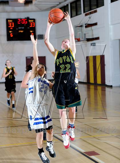 Thumbnail 2 in Burbank vs Royal (La Canada Tournament) photogallery.