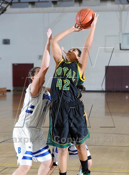 Thumbnail 1 in Burbank vs Royal (La Canada Tournament) photogallery.