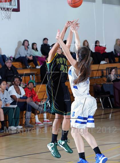 Thumbnail 3 in Burbank vs Royal (La Canada Tournament) photogallery.