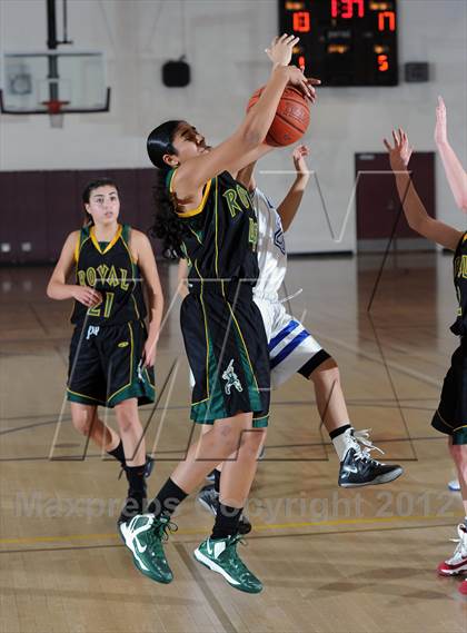 Thumbnail 2 in Burbank vs Royal (La Canada Tournament) photogallery.