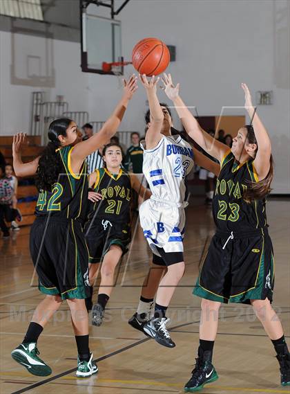 Thumbnail 3 in Burbank vs Royal (La Canada Tournament) photogallery.